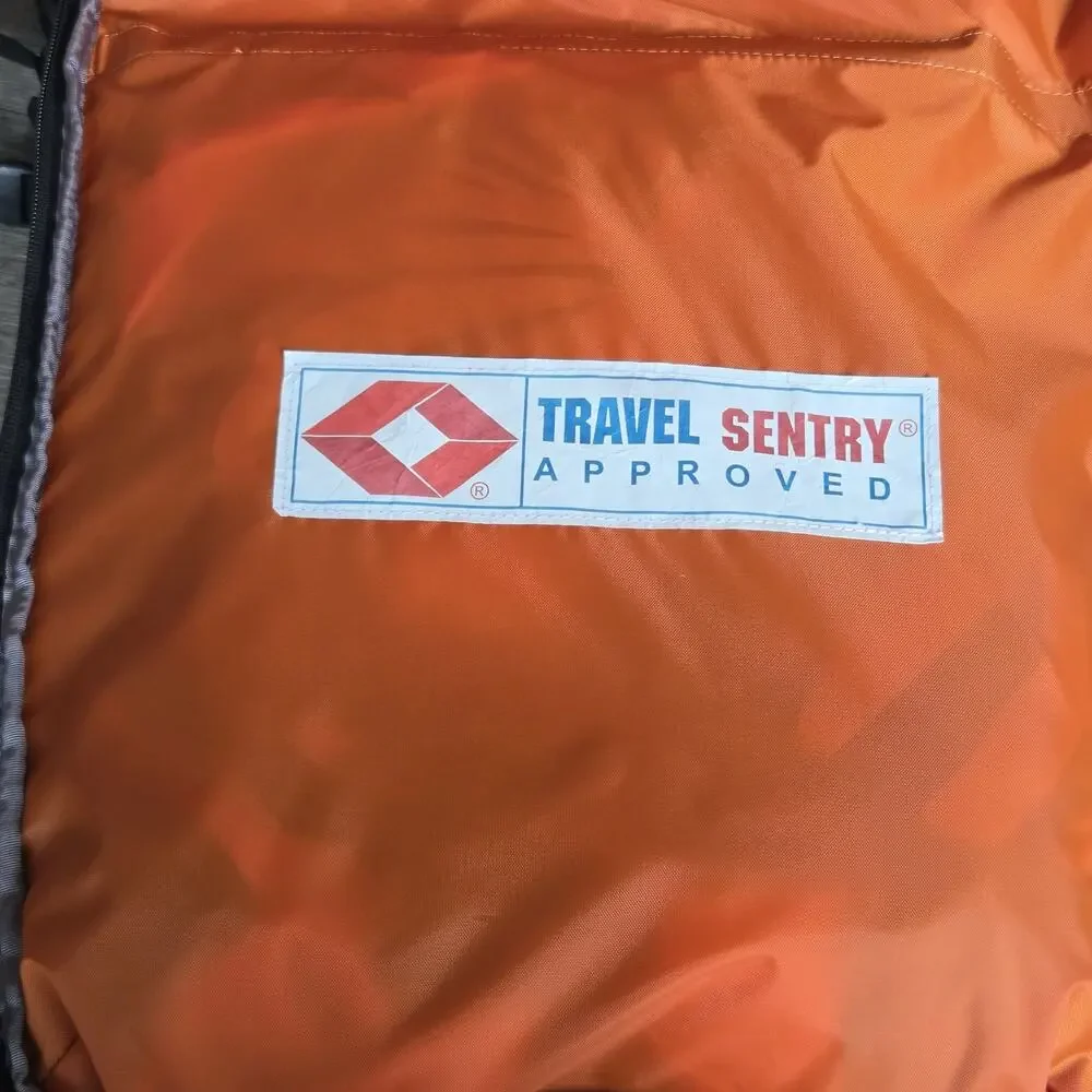 eBags TLS Professional Laptop Backpack Black Orange Travel Bag EB2146-16